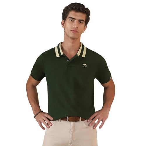FYLTR Men's RegularFit Polo T-Shirt with Contrast Tipping Collar - Soft Handfeel | Casual T-Shirts for Men - Image 1