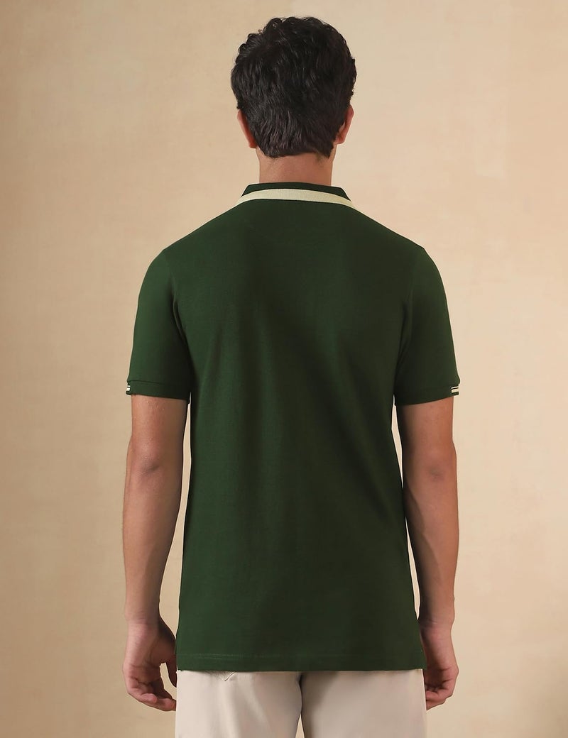 FYLTR Men's RegularFit Polo T-Shirt with Contrast Tipping Collar - Soft Handfeel | Casual T-Shirts for Men - Image 2