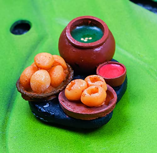 DT DECTONE Golgappe Lovers Fridge Magnet Miniature Food 3D Fridge Magnet Best Souvenir Gift 100% Made in India - Image 1