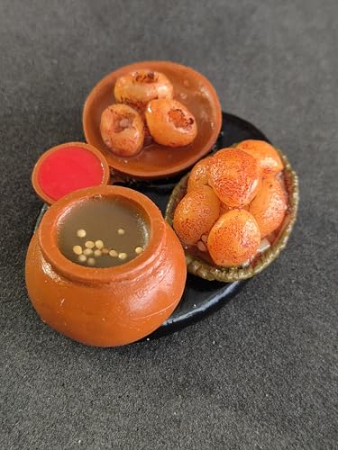 DT DECTONE Golgappe Lovers Fridge Magnet Miniature Food 3D Fridge Magnet Best Souvenir Gift 100% Made in India - Image 5