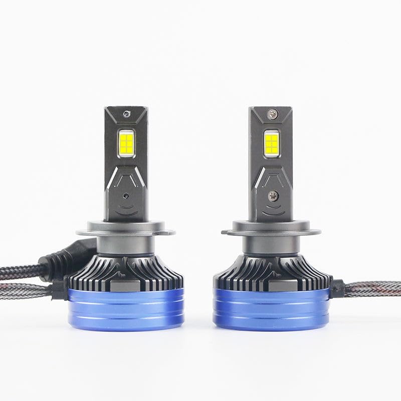 Audio Wheels H7/H18-250W LED Headlight Bulbs – 30,000 Lumens Ultra-Bright, 6000K Cool White – IP68 Waterproof, Plug & Play Conversion Kit – 50,000+ Hrs, 2-Year Warranty - Image 2