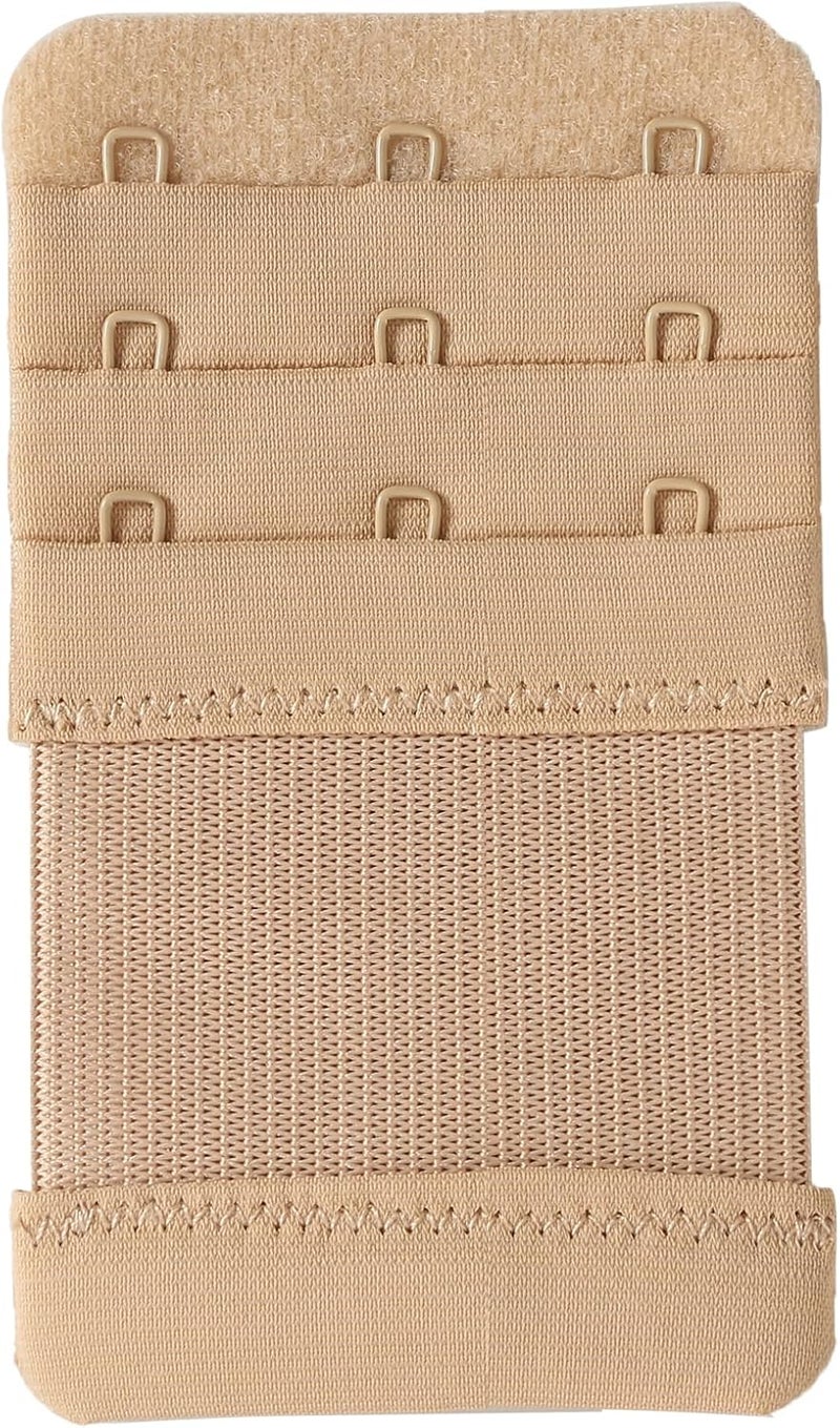 SAMGU Store Women's Bra Extenders 2 Hook / 3 Hook / 4 Hook / 5 Hook / 6 Hook, Soft Stretchy Back Bra Extension Strap - Image 4