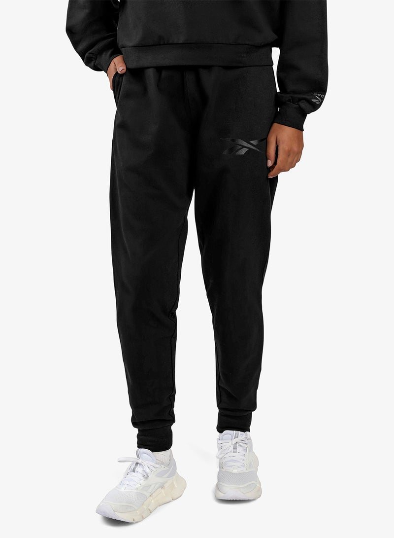 Reebok Satin Logo Jogger Pants - Image 1