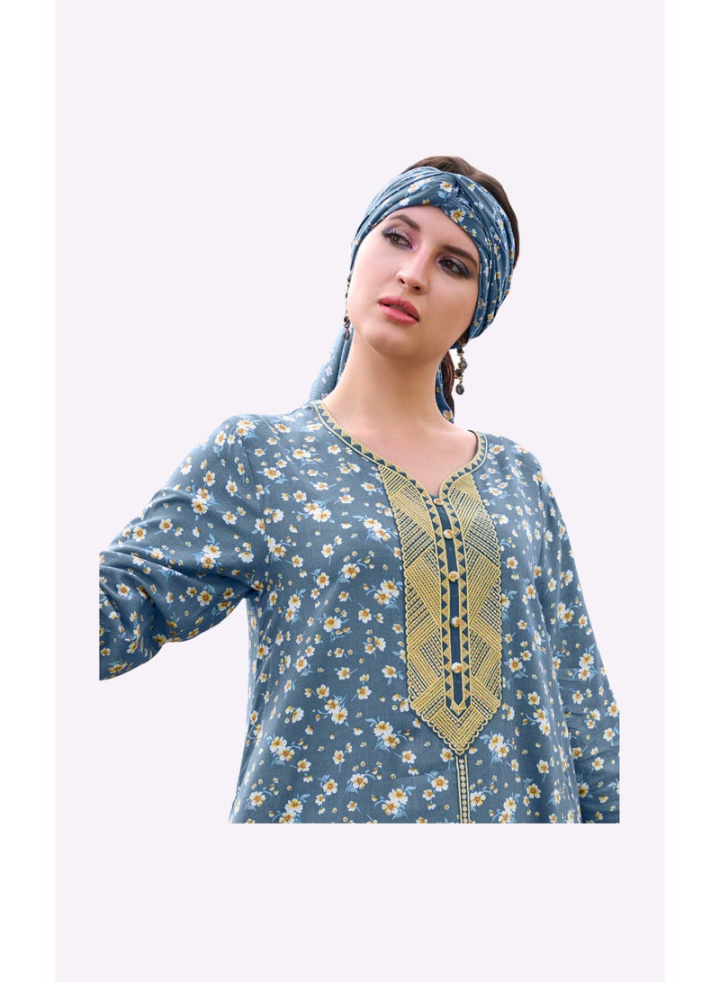 Sara Arabia Cherry Blossom Bloom Jalabiya - Image 2