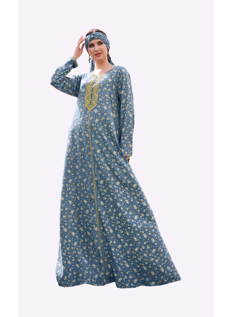 Sara Arabia Cherry Blossom Bloom Jalabiya - Image 1