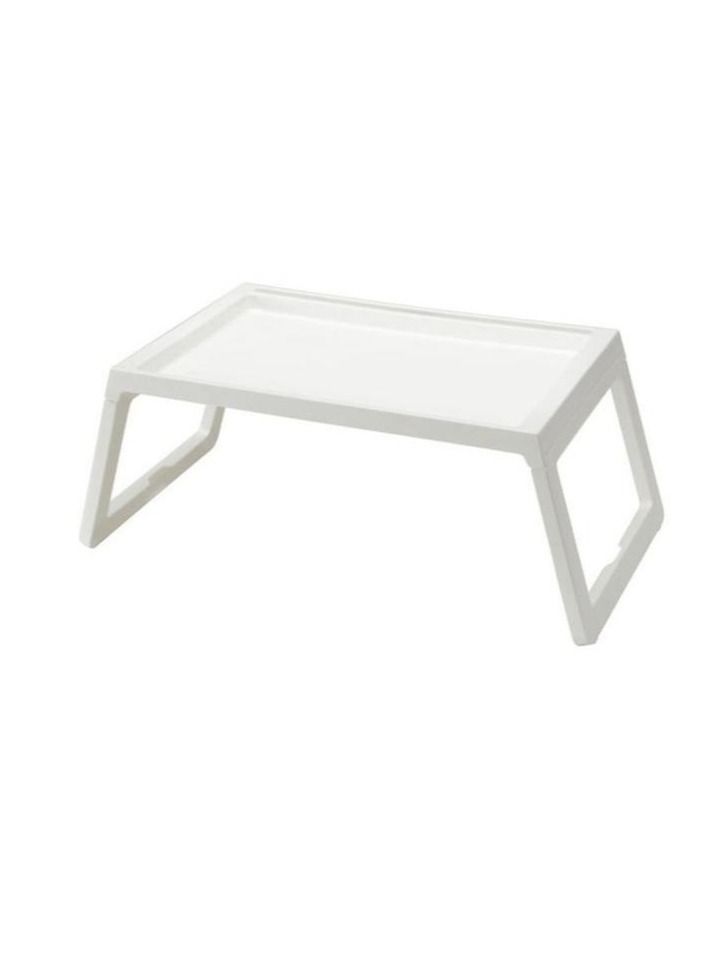 Folding Bed Table White - Image 2