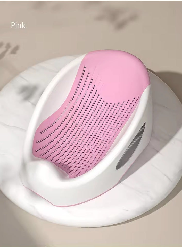 dreamons link Clean Cradle Non-Slip Secure Infant Baby Bather With Inclined Headrest - Image 2