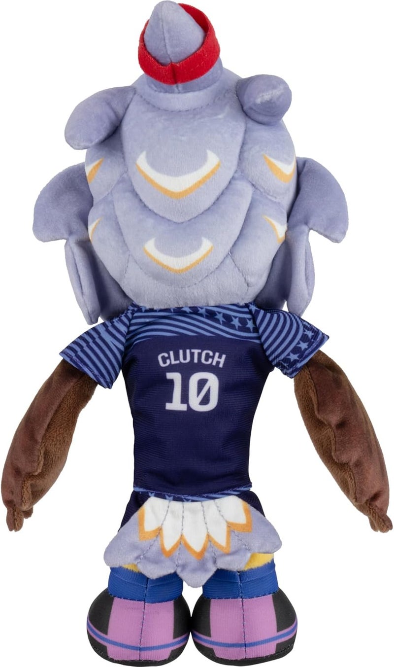 Jazwares FIFA® World Cup 2026 USA 8-Inch Plush - Official Clutch Bald Eagle Mascot with Blue Uniform, Soft Collectible Toy for Fans - Ages 3+ - Image 4