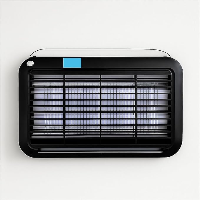 NOJTI Electric Mosquito Killer, Fly Insect Killer Machine, Insect Bug Zapper,Fly Catcher and Trap Killer LED Lamp for Restaurants,Home, Kitchen, Indoor, Outdoor (Aspect-White-PEST) (SY-202-Bug) - Image 1