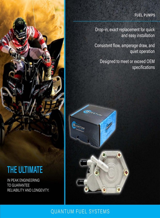 HFP QFS Mechanical Fuel Pump for 1996-2013 Polaris Scrambler & Sportsman Atv Models, Replaces 3085275, 3088070, Restores OE Performance - Image 4