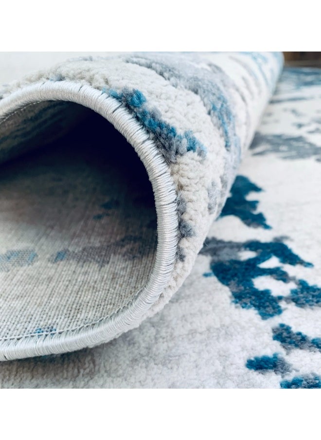 Handpicked Furniture Abstract Blue Rug, Ultra Soft Area Carpets For Bed Room, Living Room, And Dining Room, Antislip Floor Carpets, Easy To Clean, Made In Turkey - pzsku/Z5D0D2FB45A286918AD4AZ/45/_/1728387494/9c7d2875-a13c-4f32-a8a4-d933d3e3e3ed