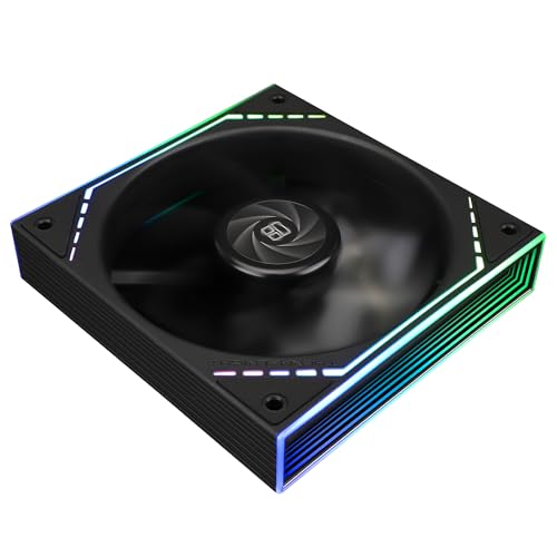 Thermalright Frozen Infinity 240 Black Liquid CPU Cooler,Double PWM Fans with 2000RPM,Desktop CPU Aio Cooler,for AM4/AM5&Intel LGA1150/1151/1200/2011/1700/1851,Infinity Mirror PC CPU Water Cooler - Image 2