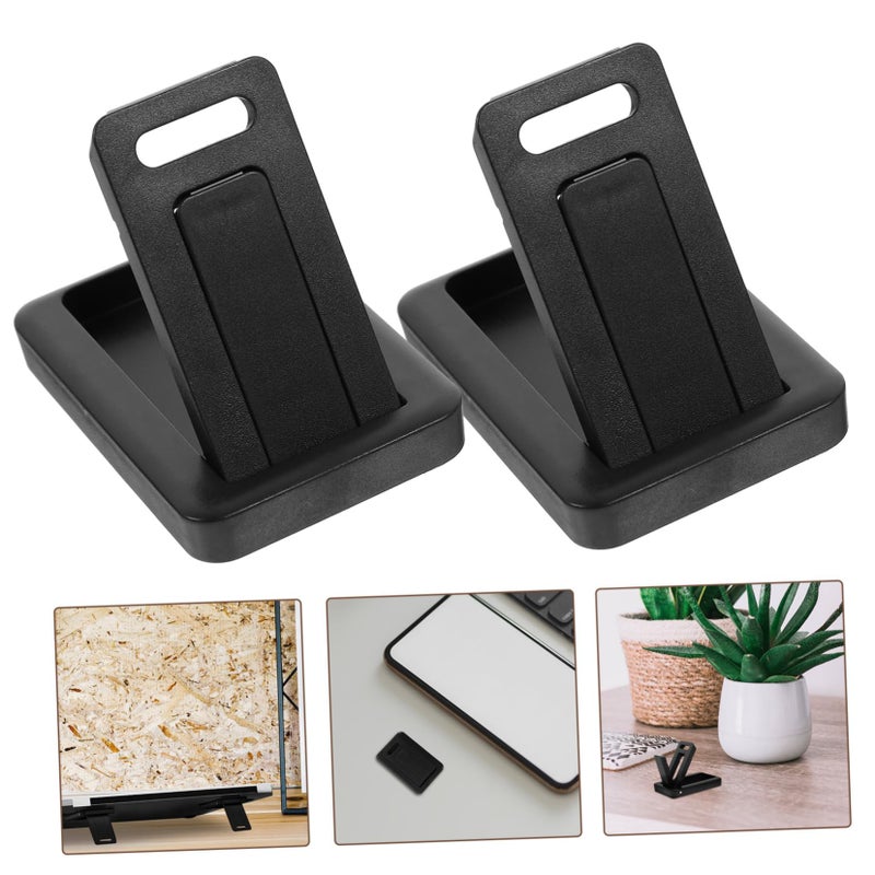 2 Pcs Portable Laptop Cooling Stand Ergonomic Riser with Ventilation for Home Office and Travel - Image 3