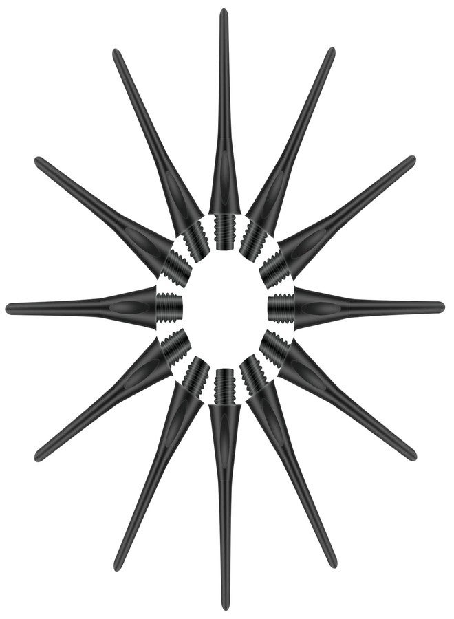 Deetenks Soft Dart Tips 300 Pack 2BA Thread Plastic Soft Tip Soft Dart Tips Dart Points Replacement Dart Accessories for Darts - Image 3