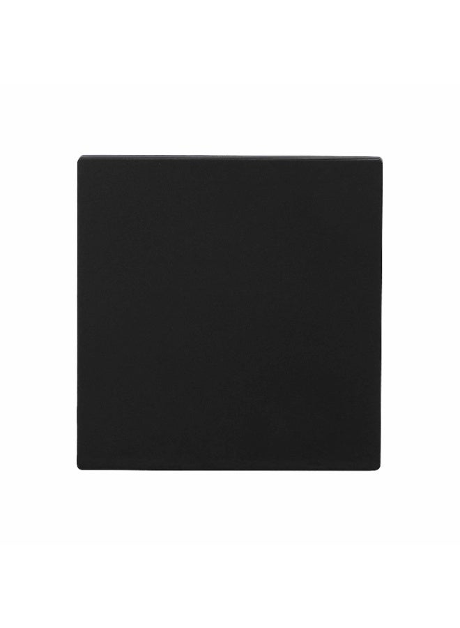Donmarco 1 Gang 2 Way Switch – 10A 250V - Ultra Thin Premium Plastic Material, Modern & Durable, Fire-Resistant Electric Switch, 15-Year Warranty, Wall Switch for Home and Office (Matt Black) - Image 1