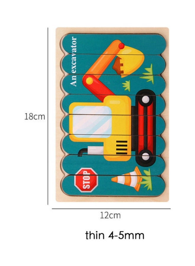 NIBEMINENT Jigsaw Bar Puzzle Early Educational Toy - Image 2