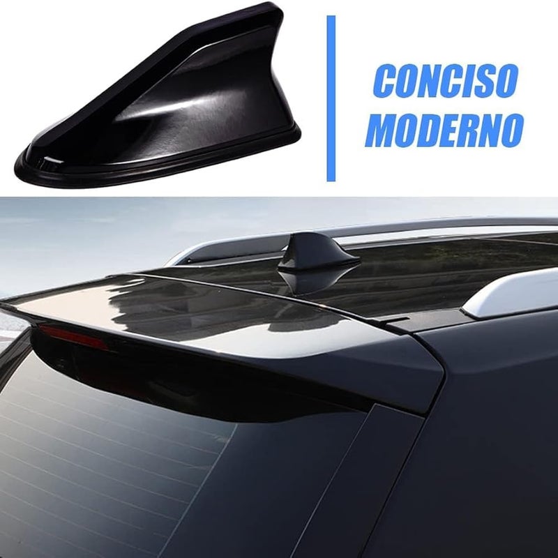Black Shark Fin Antenna for Suzuki S Cross 2014 2023 AM FM Radio Signal Aerials - Image 5