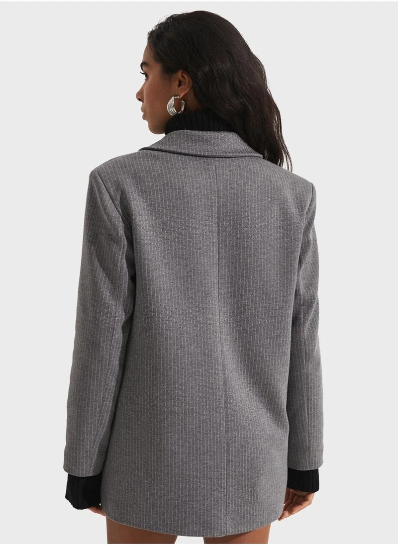 JUNE Button Detail Jacket