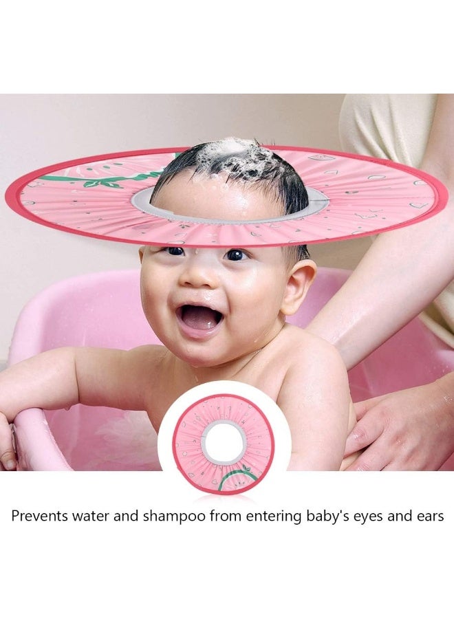 Hztyyier Baby Bath Cap Safe Shampoo Shower Cap Bathing Tub Head Hair Rinser Protection - Image 3