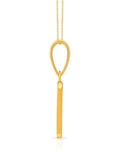 Malabar Gold and Diamonds 22k 916 Purity Gold Pendant for Women DZPN173BY  - Image 3