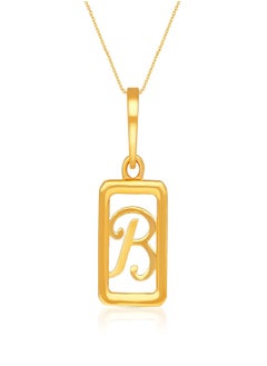 Malabar Gold and Diamonds 22k 916 Purity Gold Pendant for Women DZPN173BY  - Image 5