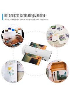 OSMILE SL200 Laminator Machine Hot and Cold Laminating Machine Two Rollers A4 Size for Document Photo Picture Credit Card Home School Office Electronics Supplies  - Image 5