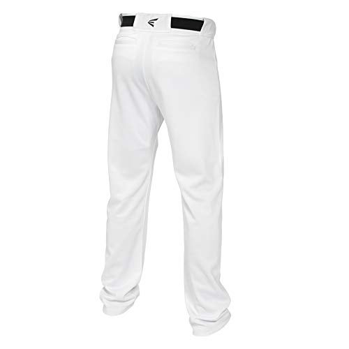 EASTON MAKO 2 Baseball Pant, Adult, Large, White/Black - Image 2