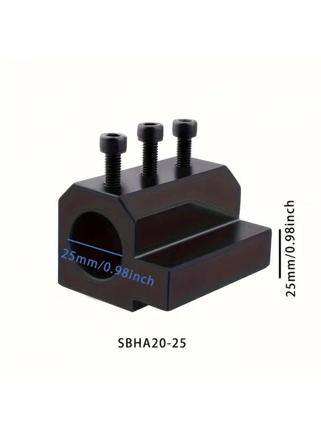 SBHA20 20 CNC Lathe Inner Diameter Tool Rest Guide Sleeve Seat Precision Machining Durable - Image 3