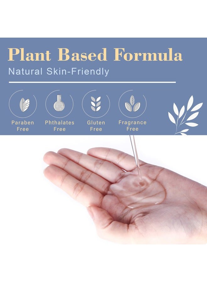 Clean-n-Fresh 17.6 أونصة سائلة منظف فرش المكياج للفرش، الإسفنج والباوف، منظف شامبو غسيل عميق - Image 4