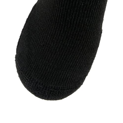 Thorlos Unisex Adult Xj Max Cushion Crew Running Socks, Black (1 Pair), Medium US - Image 5