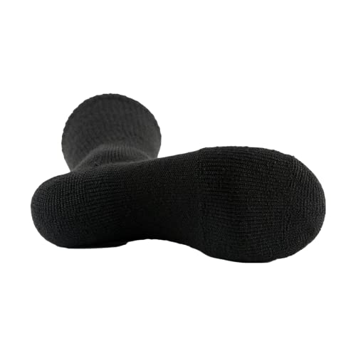 Thorlos Unisex Adult Xj Max Cushion Crew Running Socks, Black (1 Pair), Medium US - Image 4