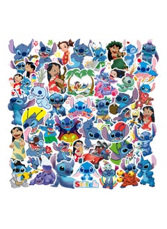 Generic 50-Piece Stitch Anime Stickers for Laptop Luggage Cartoon Graffiti Stickers for Kids  - Image 1