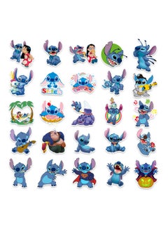Generic 50-Piece Stitch Anime Stickers for Laptop Luggage Cartoon Graffiti Stickers for Kids  - Image 3