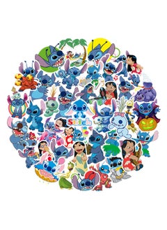 Generic 50-Piece Stitch Anime Stickers for Laptop Luggage Cartoon Graffiti Stickers for Kids  - Image 2