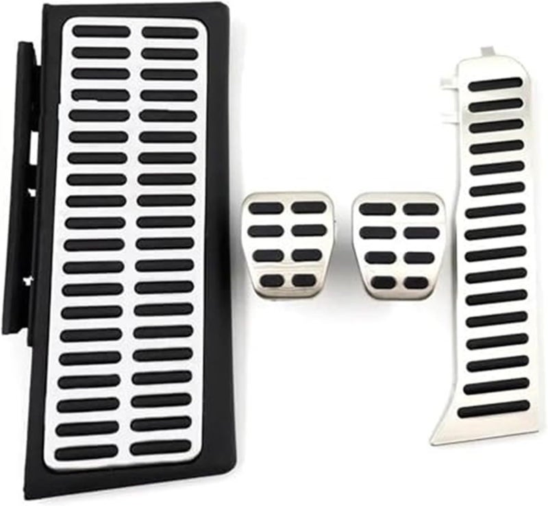 Wivplex Stainless Steel Pedal Pad Set for A3 S3 - Image 4