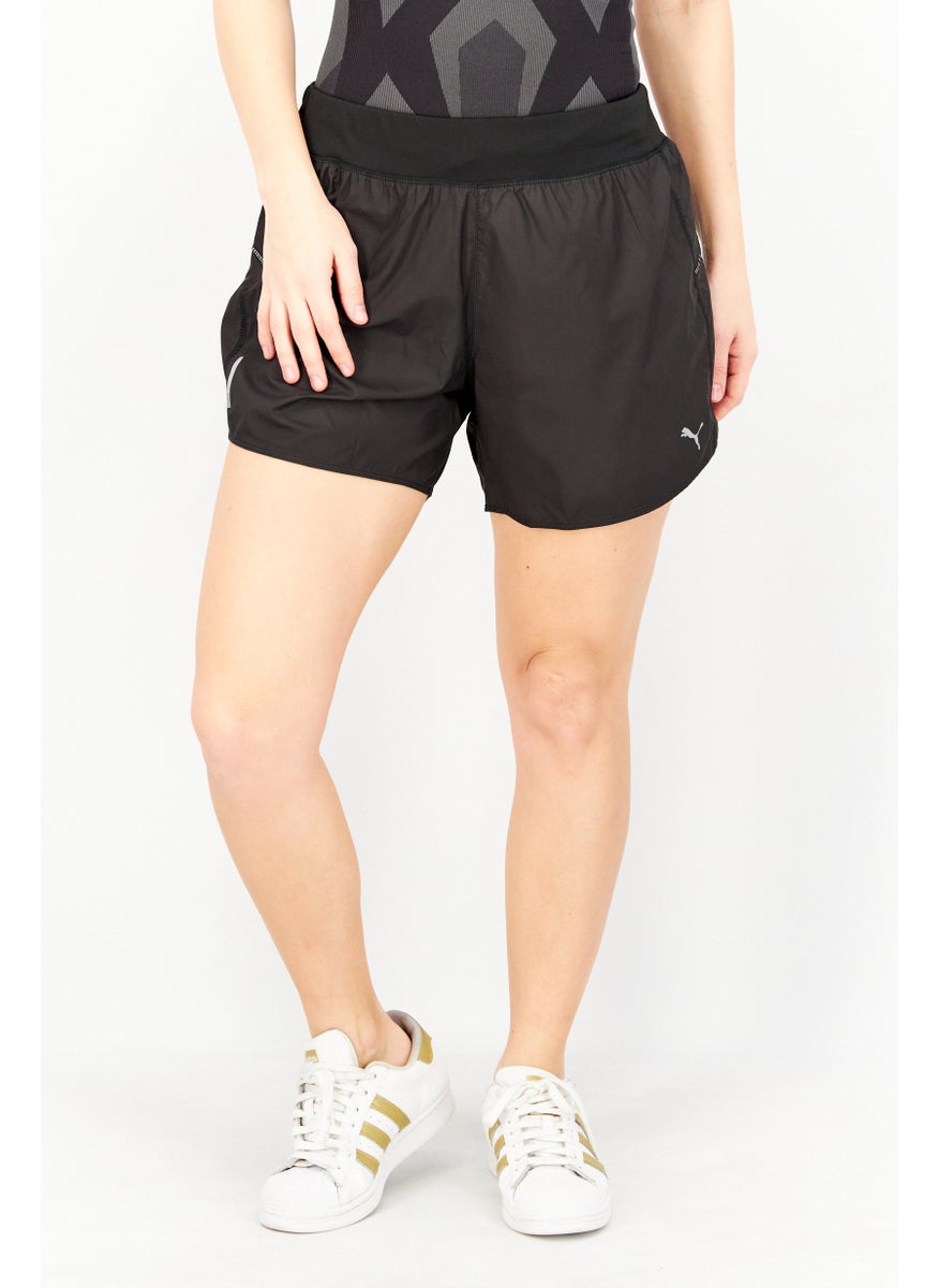PUMA Women Sportswear Fit Training Shorts, Black  - Image 1