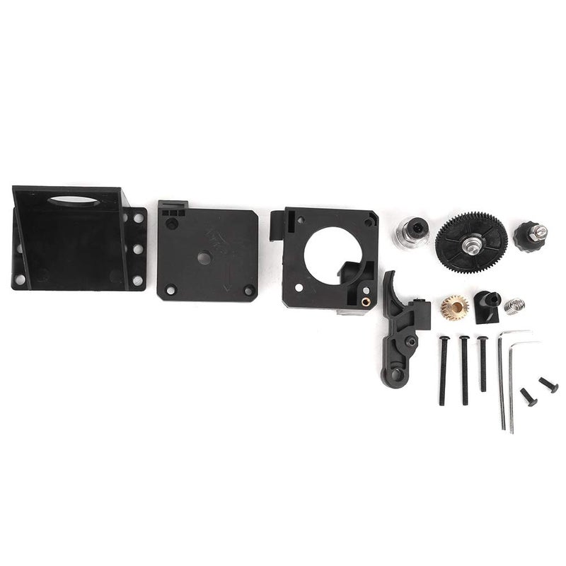 Extruder Full Kit With Gear Reducer For 3D Printer High Strength ABS Black Compact Stable Print Quality - Image 3