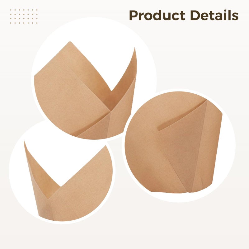 300 Food Safe Greaseproof Baking Paper Cups Jumbo Cupcake Liners High Temperature Muffin Cake Liners - Image 4