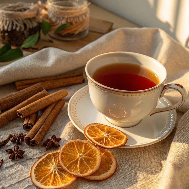 Harney & Sons Hot Cinnamon Spice Tea Tin - Black Tea with Orange & Sweet Clove - 2.67 Ounces, 30 Sachets - Image 2