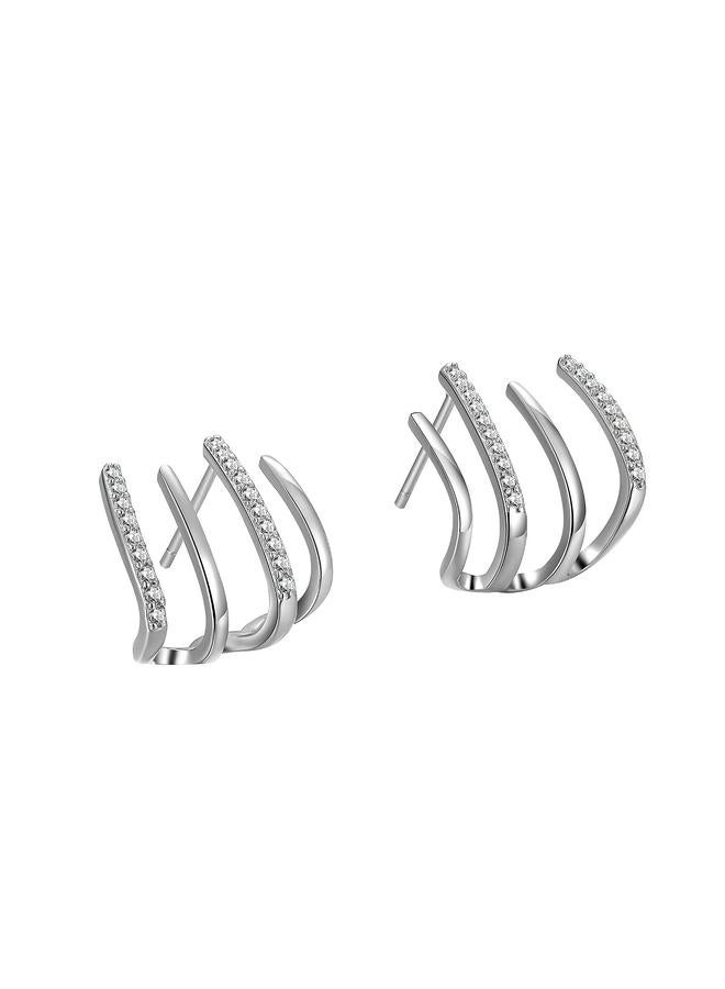 Take Two Embellished Cuff Earrings - Image 2