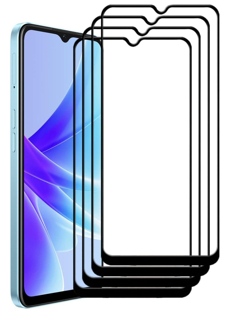 ACLIX 4 Pieces Antistatic ESD Dustproof Premium Quality High Definition Tempered Glass Screen Protector Designed For Oppo A77 4G - Image 1