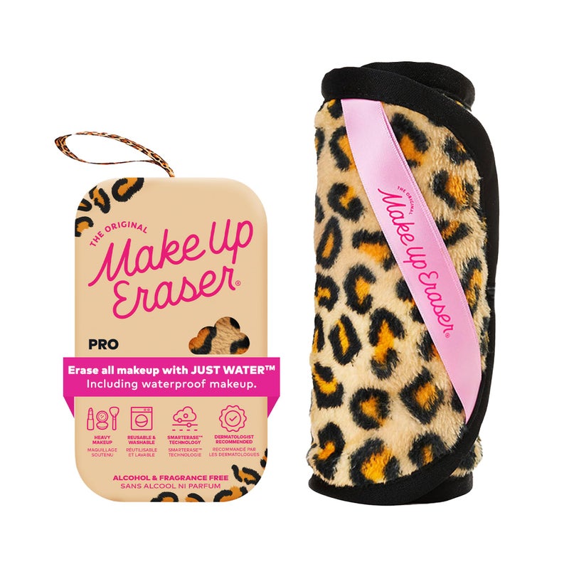 Makeup Eraser The Original MakeUp Eraser PRO Effortlessly Remove All Makeup Using Only Water Including Waterproof Mascara Eyeliner Foundation Lipstick Sunscreenand More Leopard 1ct - Image 2