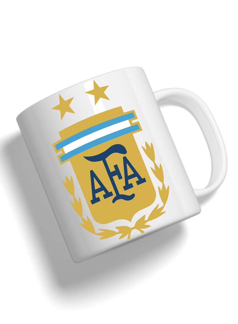 عالم الموضة كوب بطباعة عالية الجودة بتصميم منتخب الارجنتين - Image 2