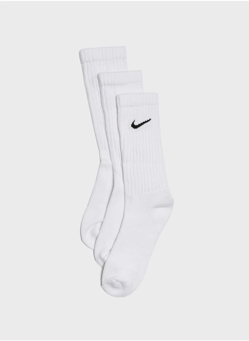 Nike 3 Pack Crew Socks
