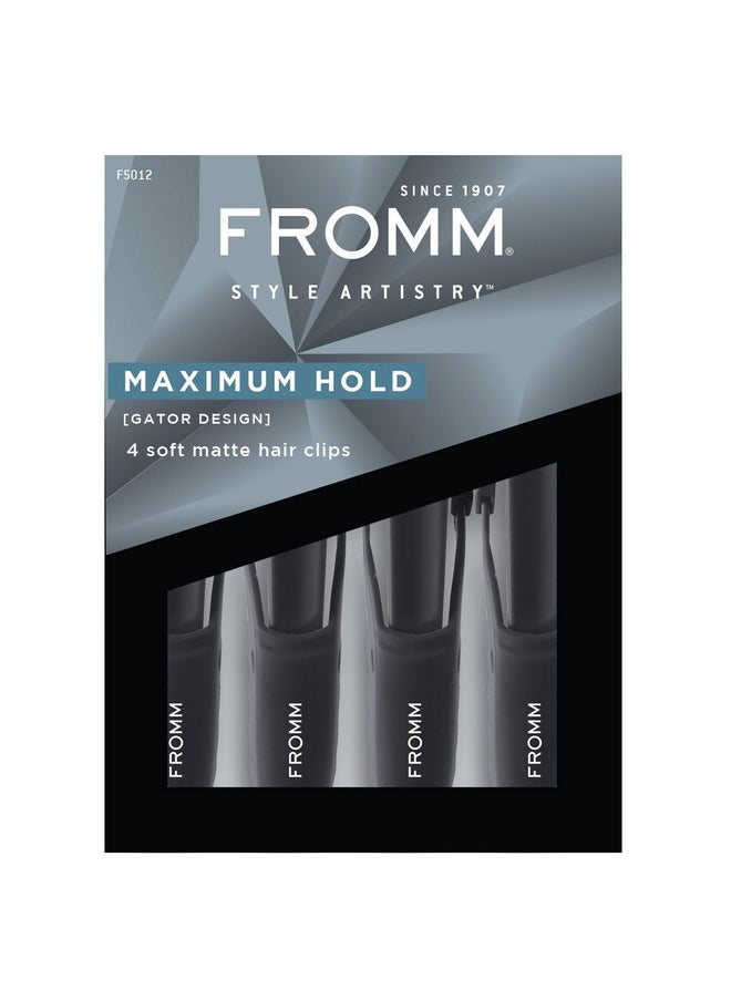 Fromm F5012 Gator Clips Black Pack Of 4  - Image 5