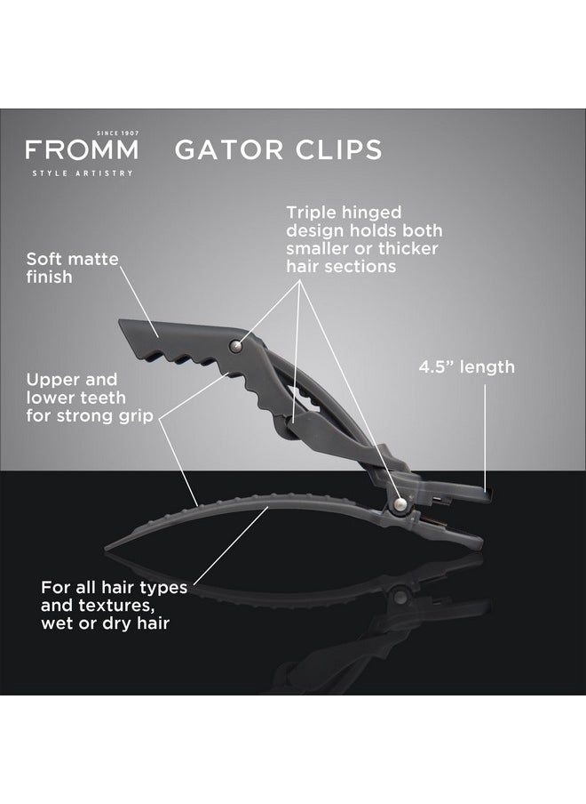 Fromm F5012 Gator Clips Black Pack Of 4  - Image 2