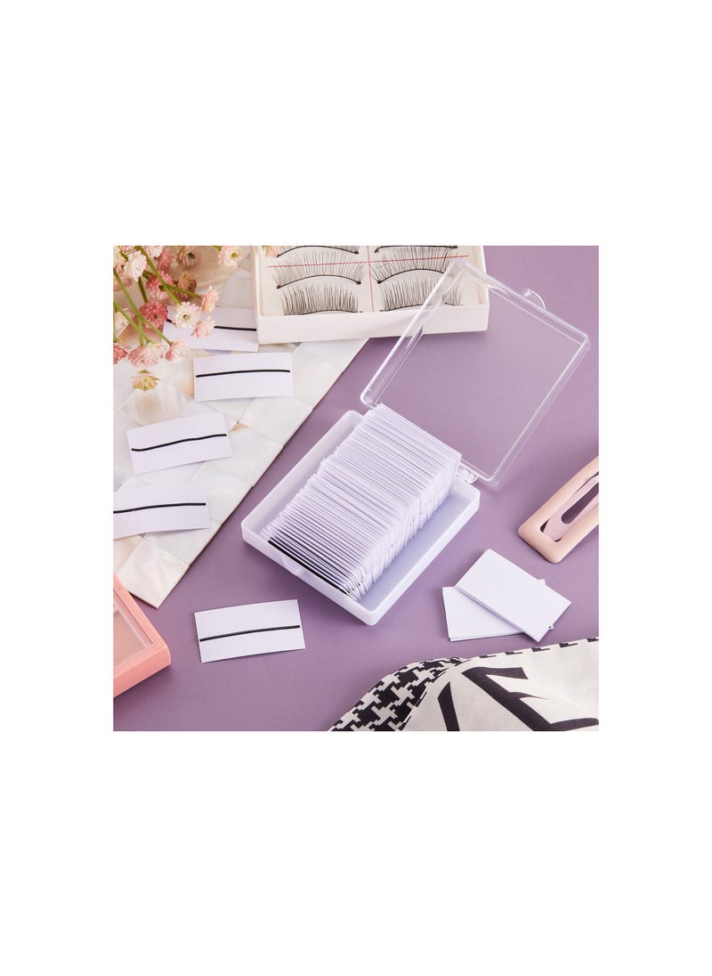 SYOSI - Self Adhesive Lash Strips, Eyelash Glue for False Lashes Adhesives Fake Eyelashes Glue for Women Girls, Makeup Eyelash Extension, for Daily Makeup, Makeup Contests, Performances(80 Pieces) - Image 1