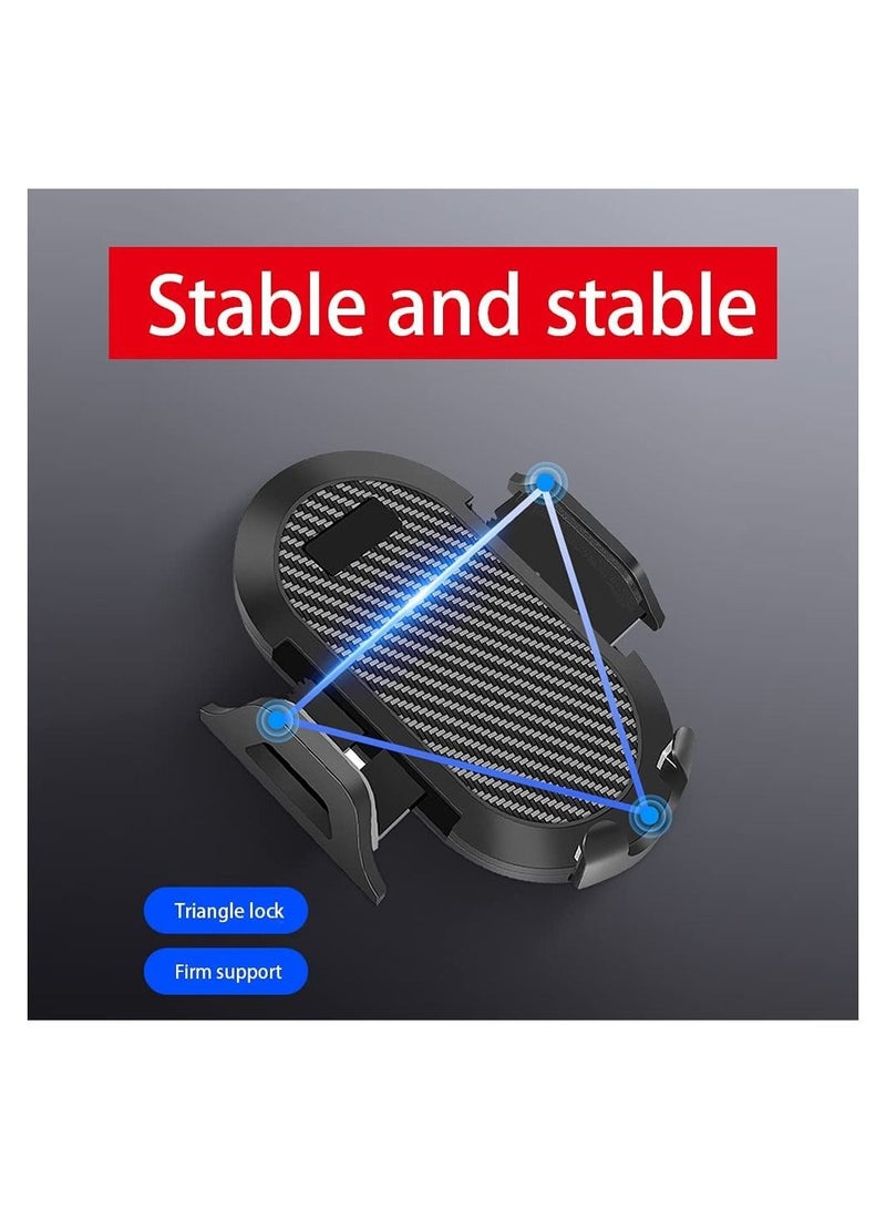 Phone Holder for Car Phone Mount, Long Arm Suction Cup Holder Phone Mount for Car, Dashboard Windshield Air Vent Hands-Free Clip for All Phones - Image 3