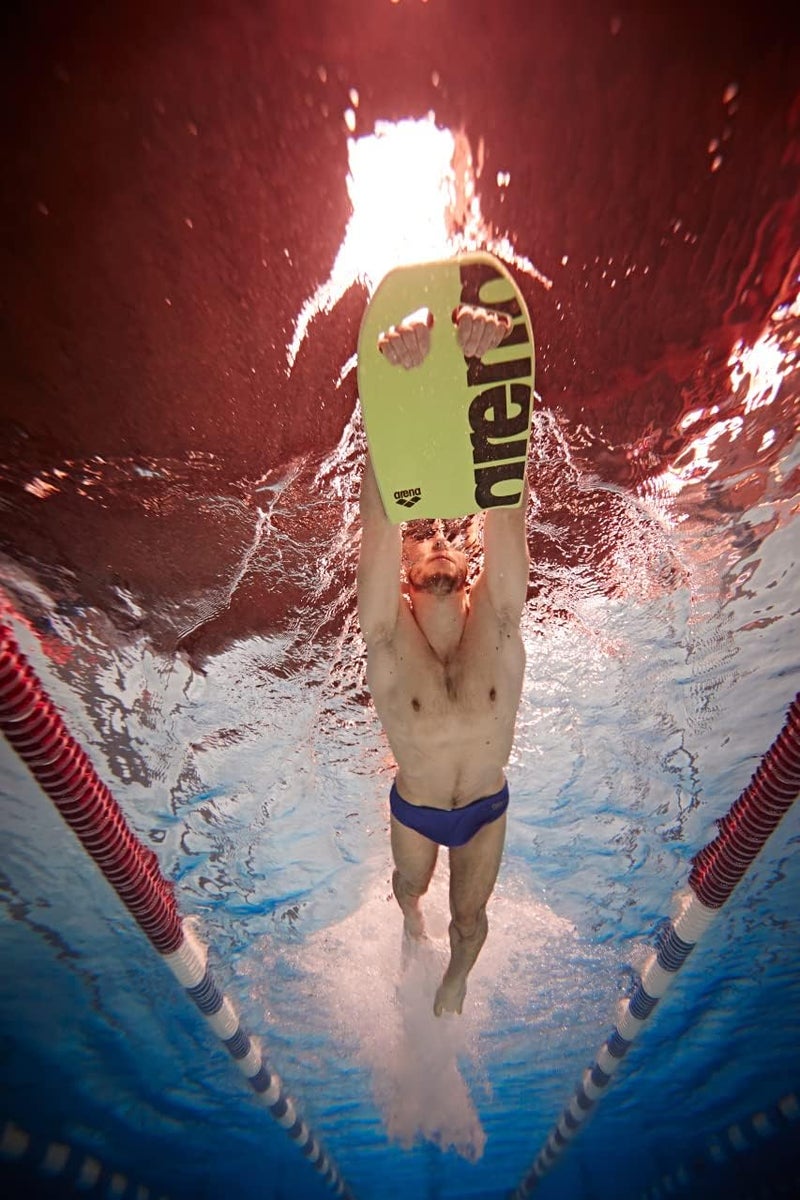 Arena Unisex Adult Swim Kickboard - Silver Foam Training Aid - Image 5
