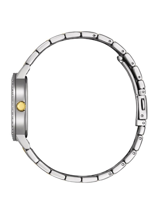 سيتيزن ساعة سيتيزن إل ماي بيلز ميني نسائية ستانلس ستيل بطلاء ذهبي بلونين  مم - Image 3